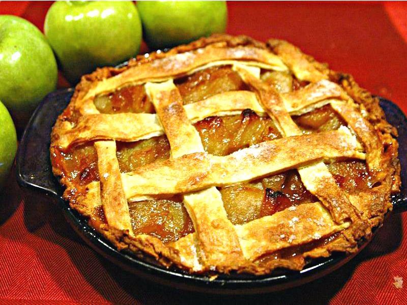 Яблочный американский пирог