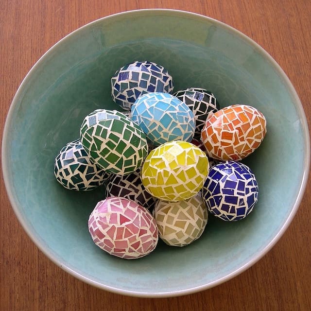 Мозаичные яйца