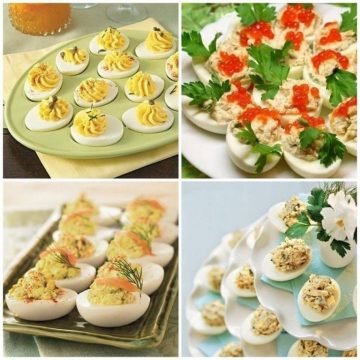 3 рецепта нежных и вкусных фаршированных яиц для праздничного стола