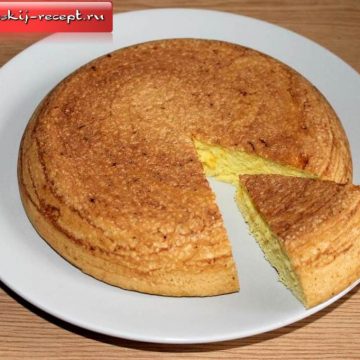 Вкусный лимонный кекс в мультиварке пошаговый рецепт