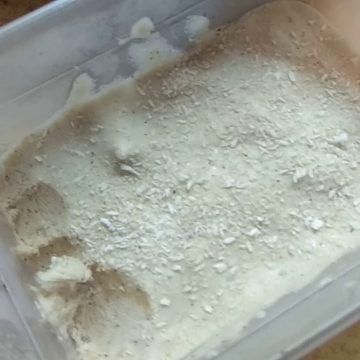 Мороженое из аквафабы