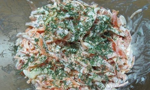 Шинкуем салат