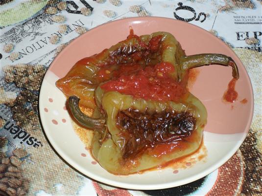Жареный болгарский перец