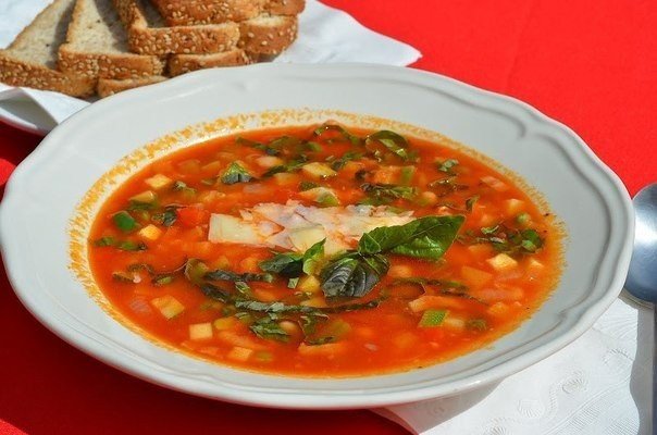 Итальянский овощной суп Минестроне