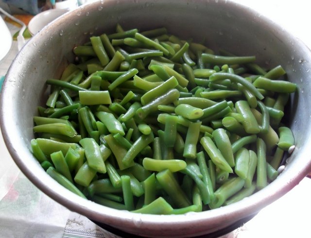 Зеленая фасоль с уксусом и сахаром - приготовление