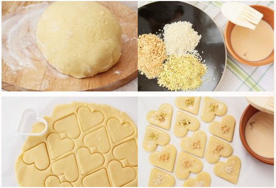 Рецепт приготовления сырного печенья