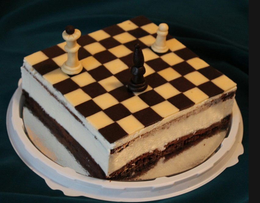 Торт «Шахматная доска»