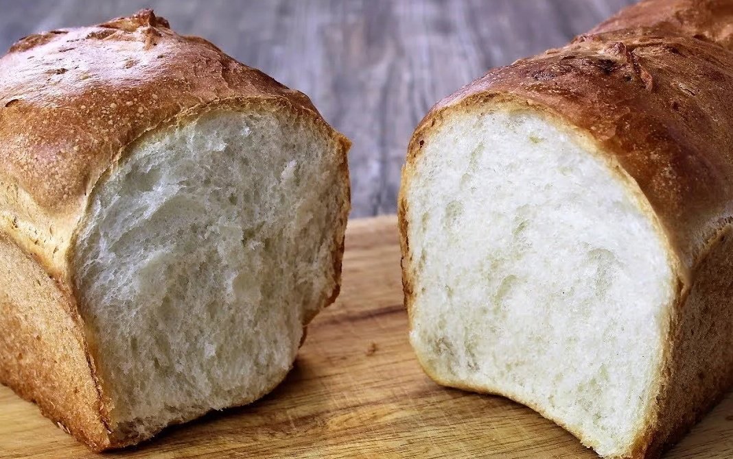 Хлеб на свежих дрожжах в духовке