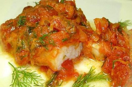 Рецепт нежной рыбы с овощами и специями под маринадом в мультиварке