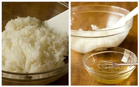 Заправка для риса на суши дома