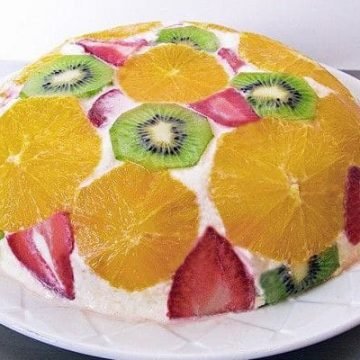 Желейный торт «Мозаика»