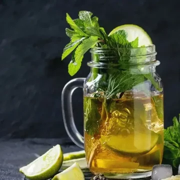 Зеленый чай с огурцом