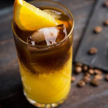 Бамбл кофе с апельсиновым соком
