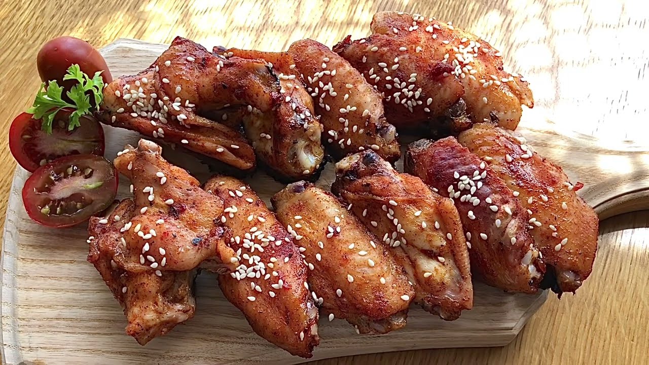 Рецепт вкусных куриных крылышек в азиатском соусе