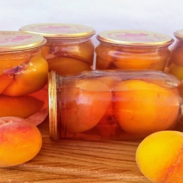 Персики в сиропе на зиму