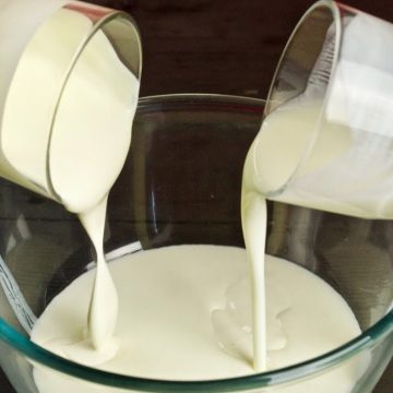 Домашняя сметана из молока без закваски