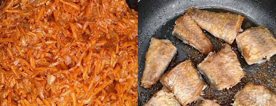 Минтай под маринадом из моркови и лука — самый вкусный классический рецепт