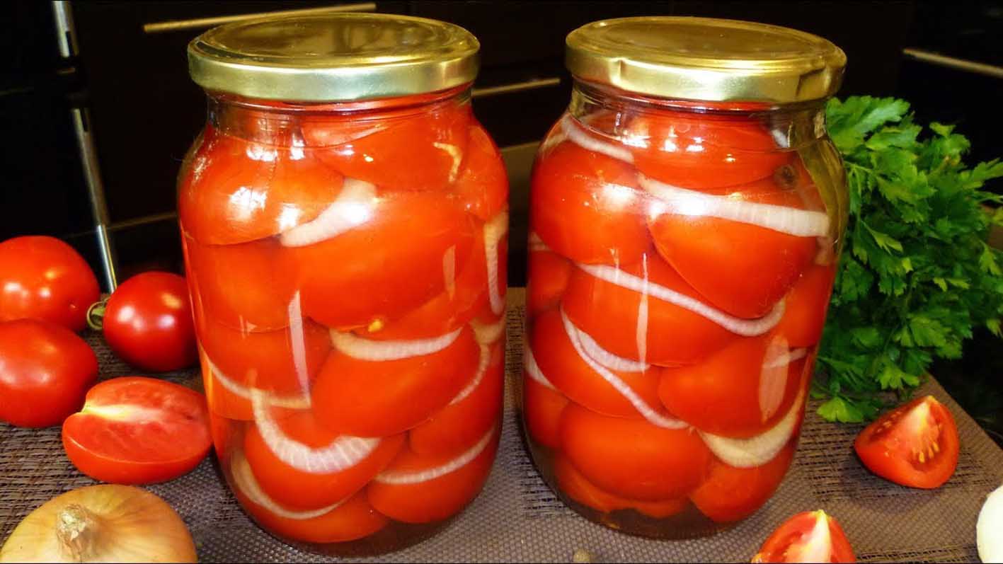 Обалденные помидоры в желе без стерилизации на литровую банку