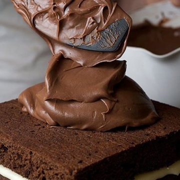 Шоколадный крем для бисквитного торта