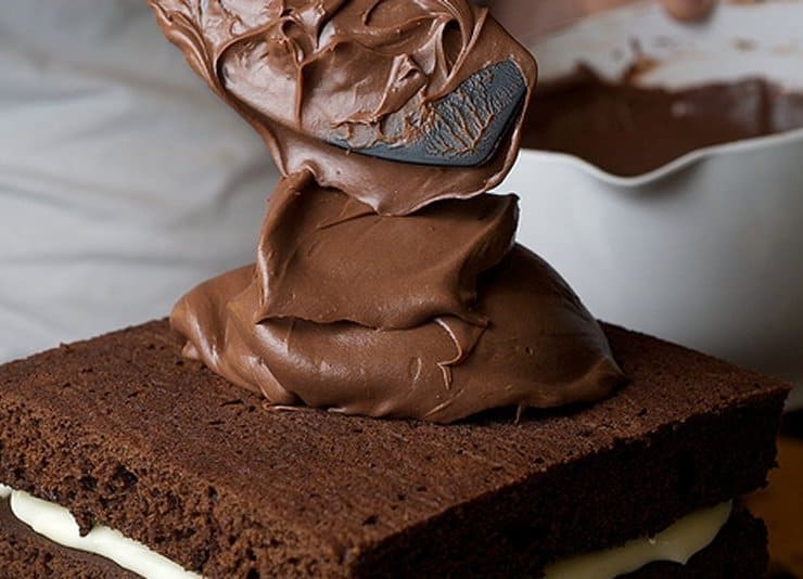 Шоколадный крем для бисквитного торта