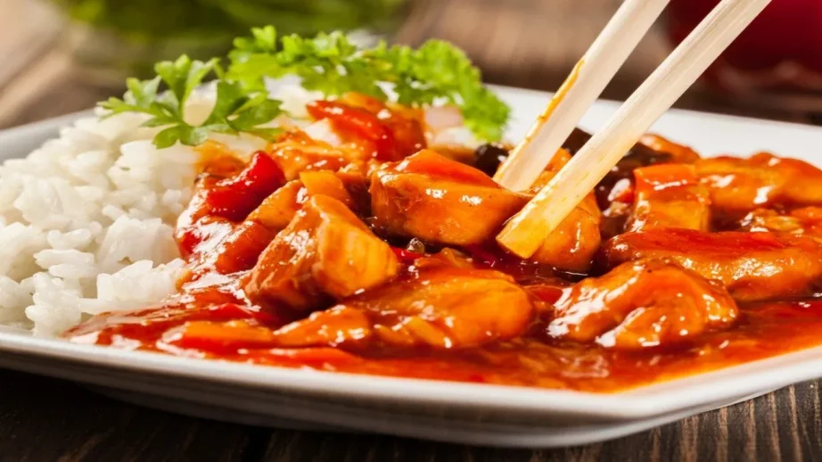 Куриное филе в томатном соусе по-китайски