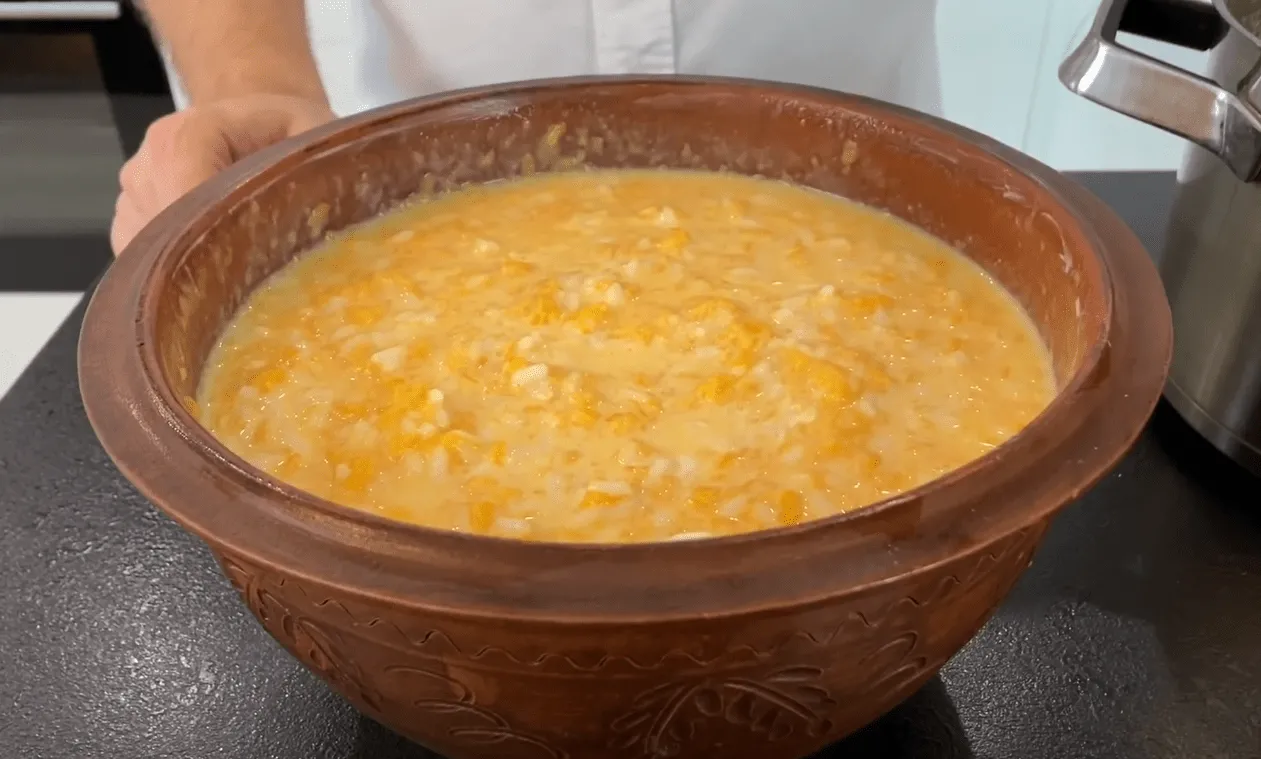 Рецепт тыквенной каши с рисом