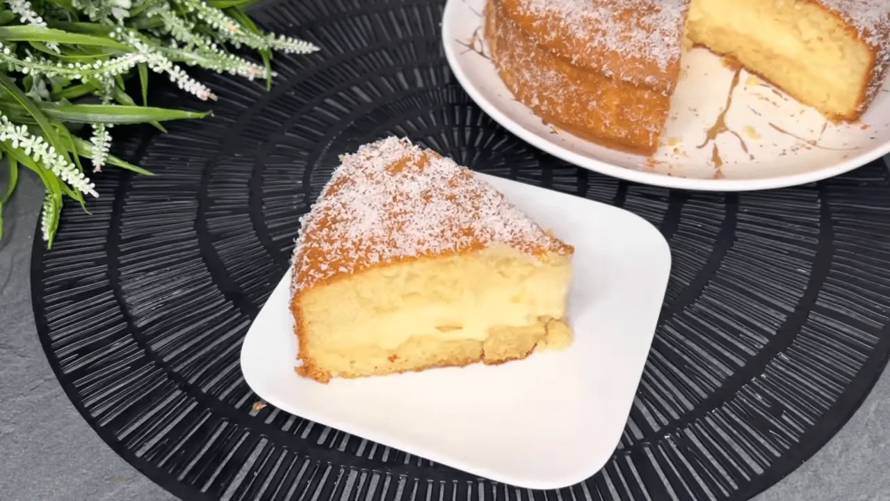 Торт с лимонным кремом