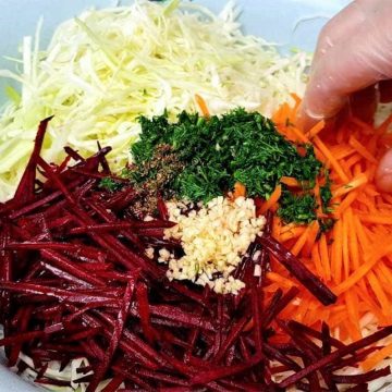 Салат из сырых овощей "Здоровье"