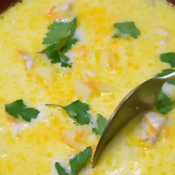Сырный суп со сливочным вкусом