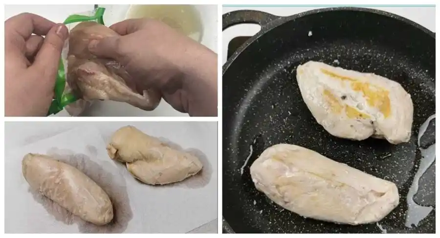 Кулинар поделился технологией приготовления курицы с зеленым соусом.