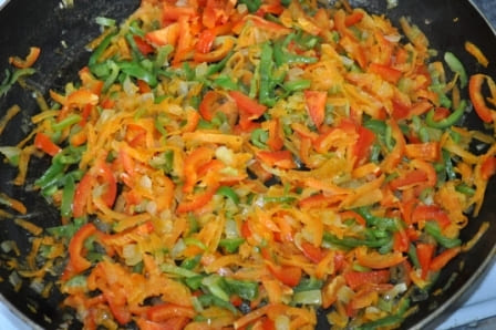 Рецепт овощной подливы к гречке