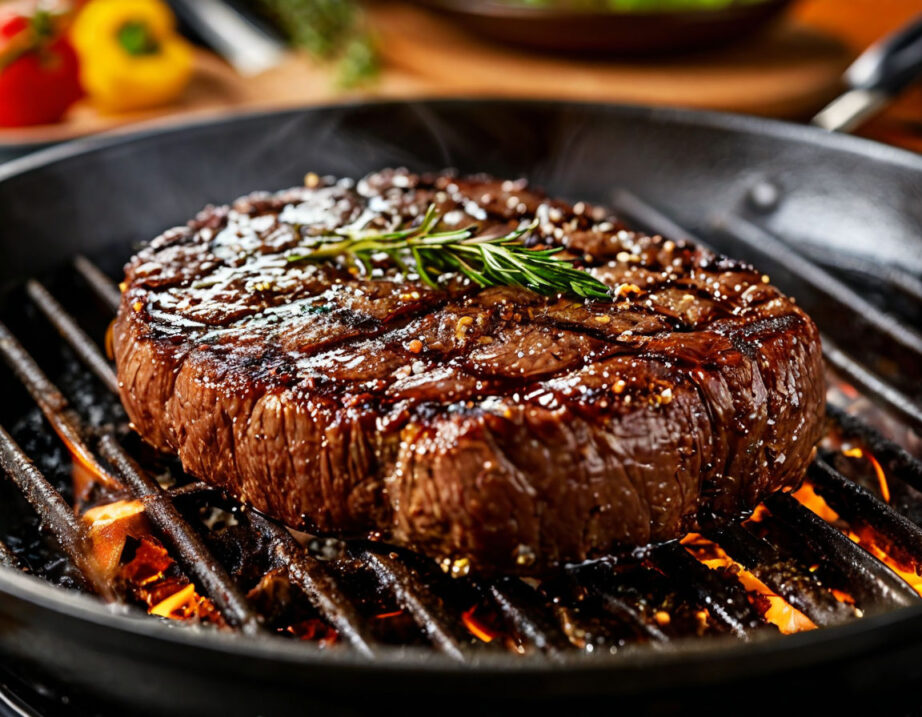 Сколько жарить стейк из говядины