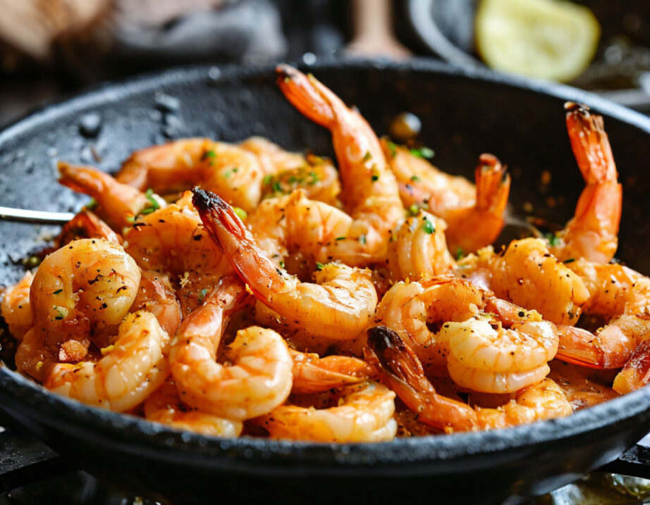 Сколько жарить креветки: время жарки Сколько жарить креветки
