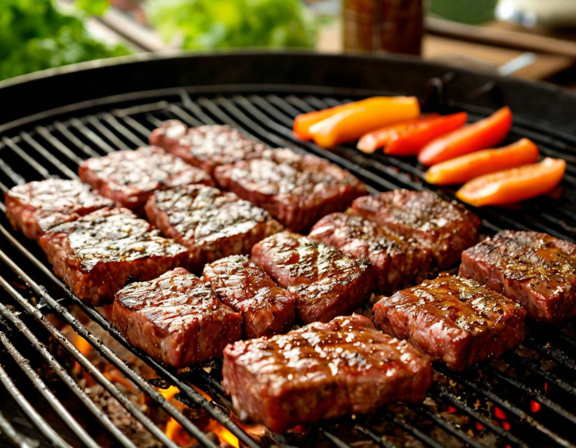 Маринование мяса для гриля