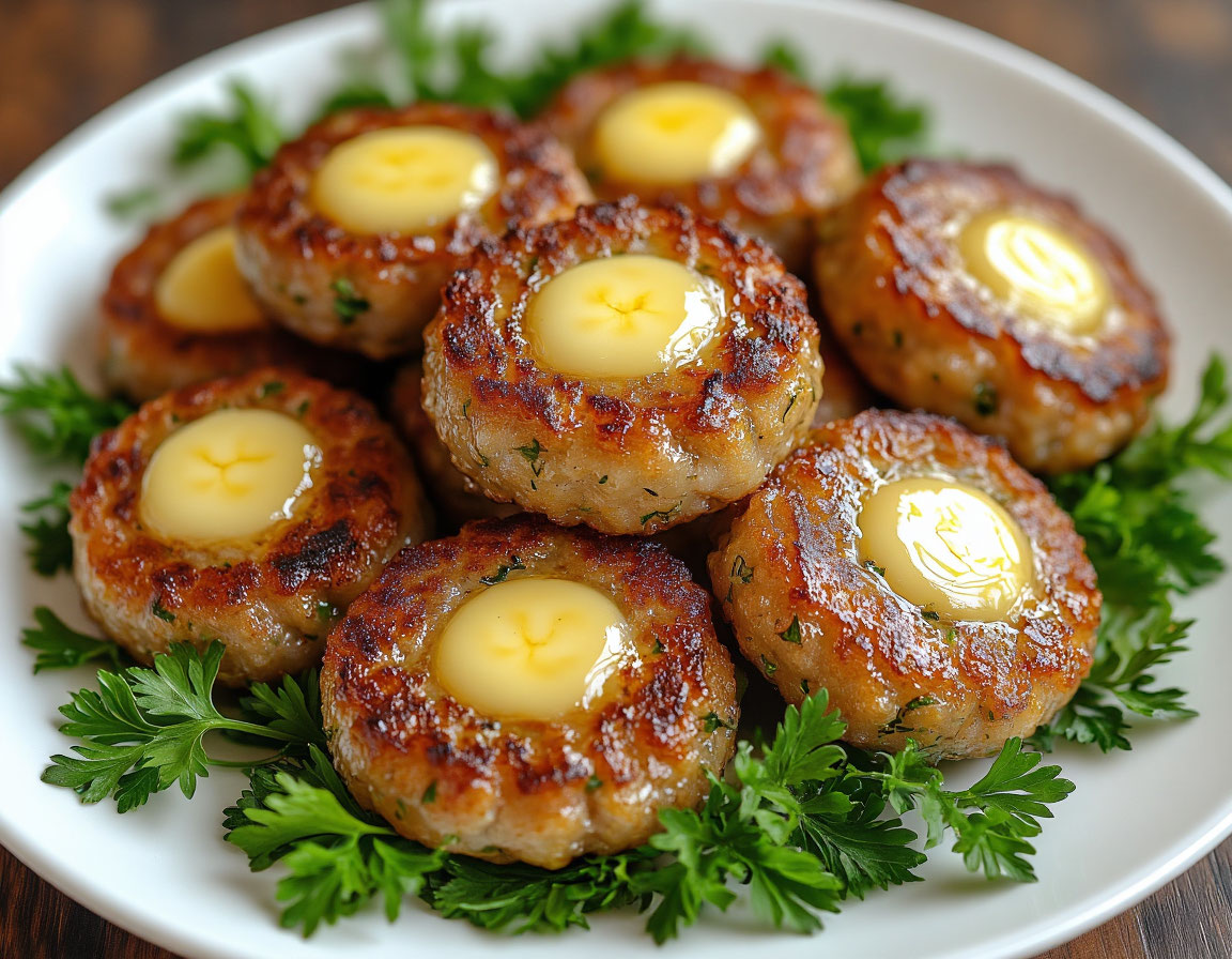 Аппетитные золотистые котлеты