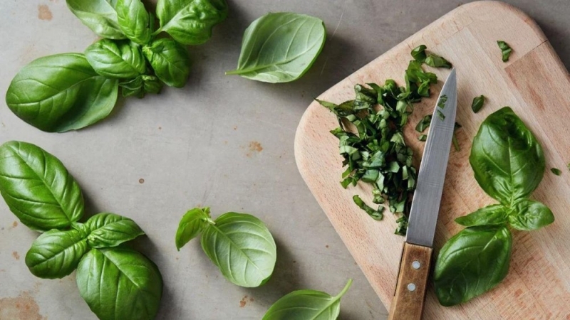 Куда добавить базилик