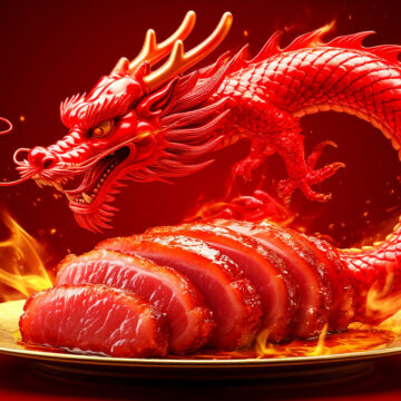 Китайская свинина Ча Шао в глазури