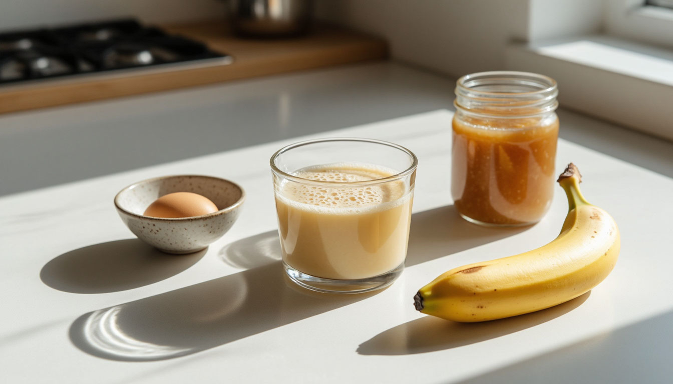 Популярные альтернативы яйцам в кулинарии — семена льна, яблочное пюре и аквафаба.