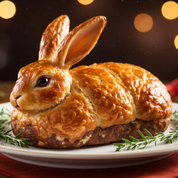Праздничное блюдо Фальшивый заяц фото