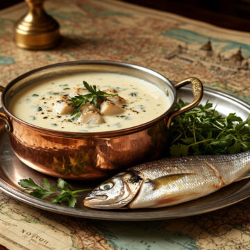 Меню горячих московских закусок в историческом стиле