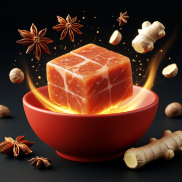 Иллюстрация блюда китайская свинина Дунпо