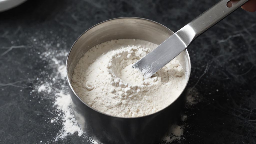 Профессиональная мерная чашка с мукой