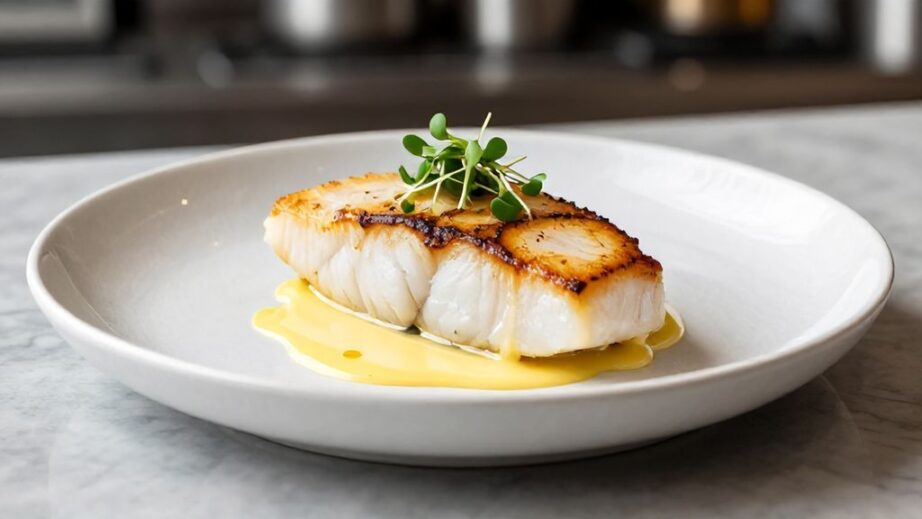 Секреты сочной рыбы Идеально поджаренное сочное филе рыбы на тарелке в ресторане