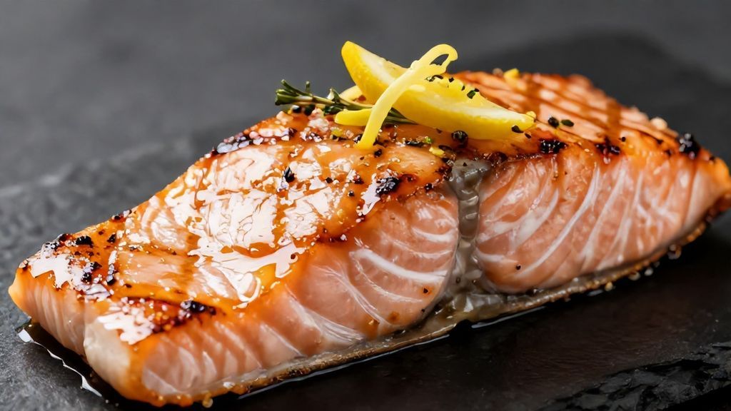 Сочное филе лосося
