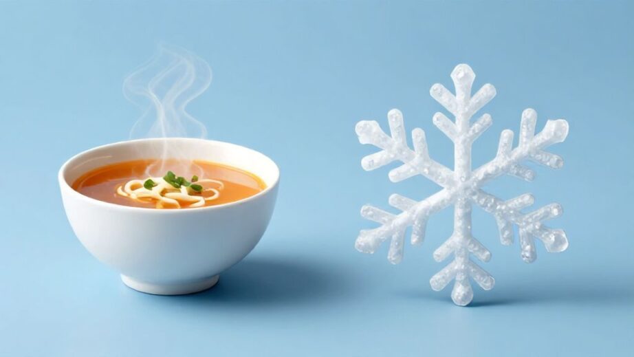 способы быстро остудить горячую еду