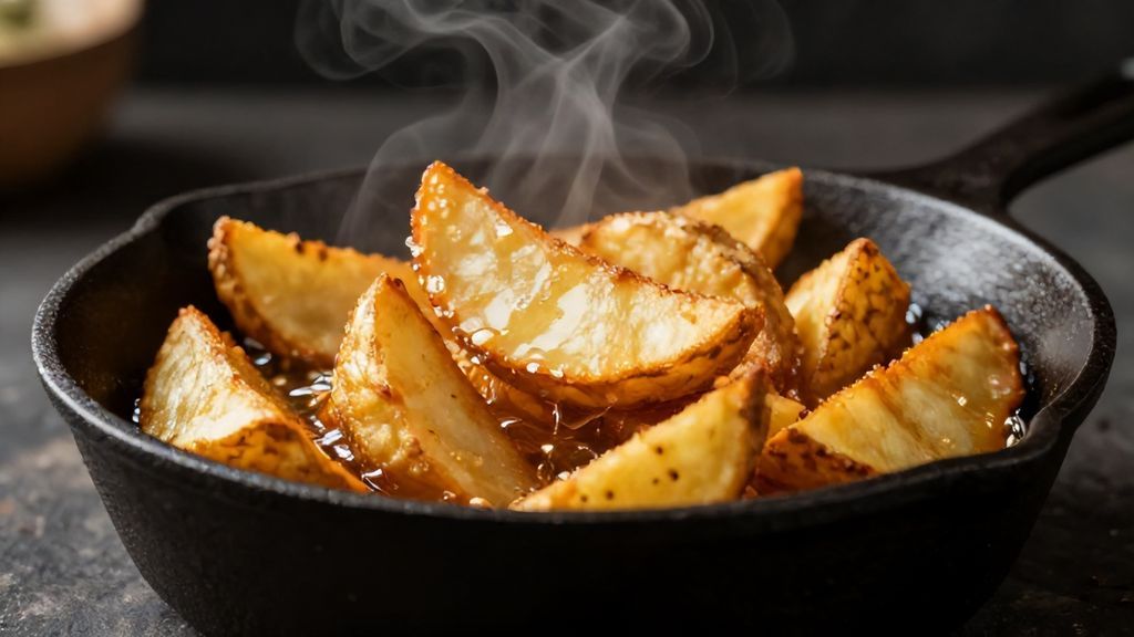 Калорийность жареного на масле картофеля на 100 грамм