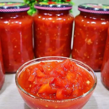 Рецепты лечо из перца и томатов